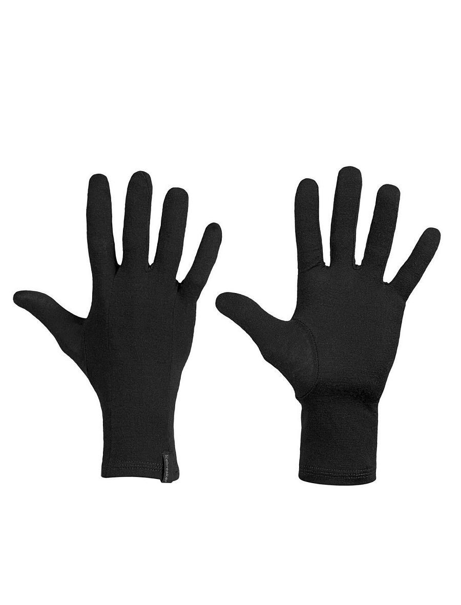 Gants Icebreaker Unisex Merino 200 Oasis Glove Liners Homme Noir | FR 1055QMAZ